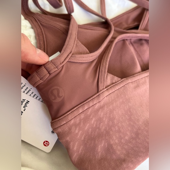 Lululemon Nulu™ and Mesh Yoga Bra *Light Support, A/B Cups, Size 4 - Picture 5 of 7